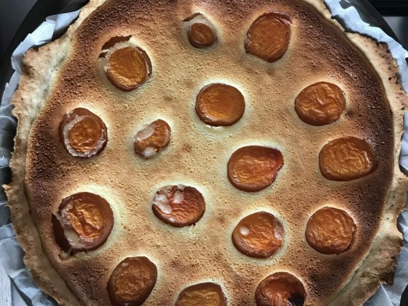 Cliquez pour zoomer ! Tarte amandine aux abricots Thermomix par nadyablancey