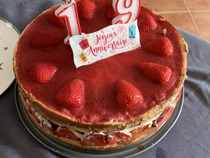 Cliquez pour zoomer ! Fraisier Thermomix par nadyablancey