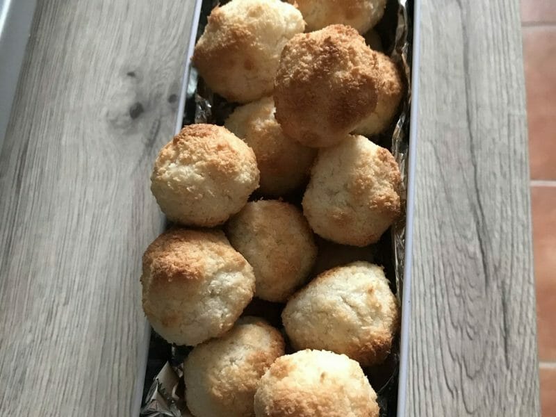 Cliquez pour zoomer ! Rocher coco – Congolais Thermomix par nadyablancey