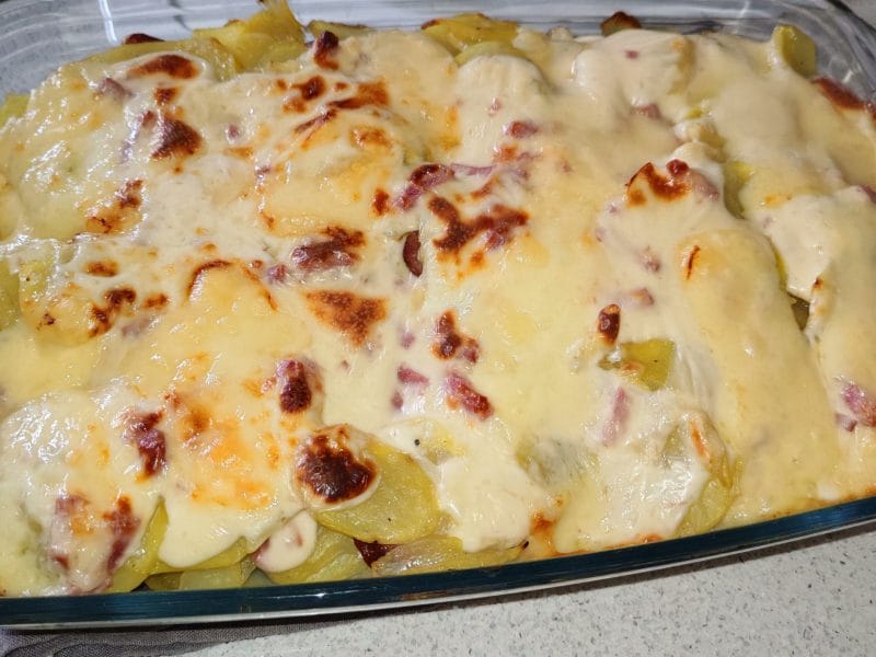 Cliquez pour zoomer ! Gratin savoyard Thermomix par cuistovivi