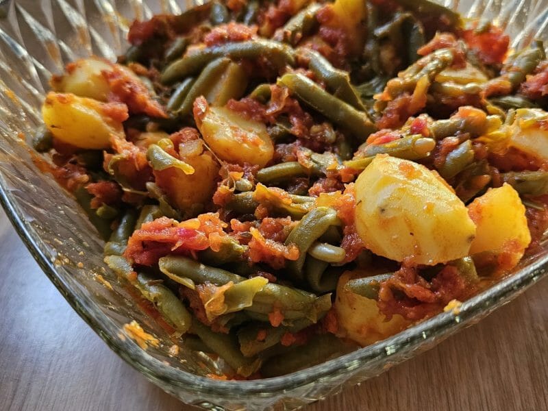 Cliquez pour zoomer ! Haricots verts à l’italienne Thermomix par cuistovivi