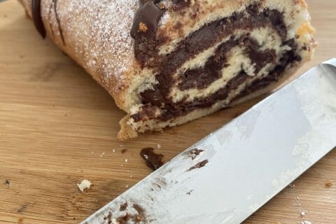 Cliquez pour zoomer ! Roulé au nutella Thermomix par Kew