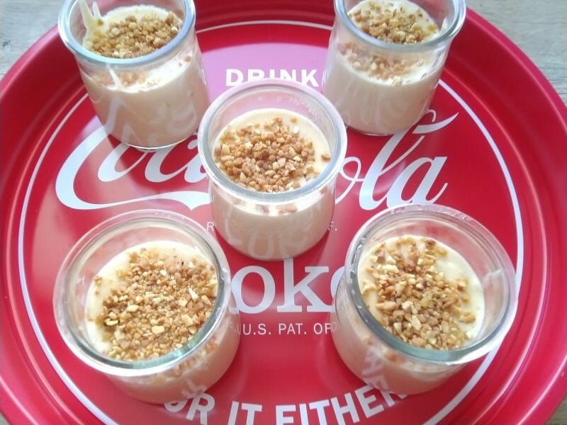 Cliquez pour zoomer ! Crème façon Mont Blanc Praliné Thermomix par steph de laval