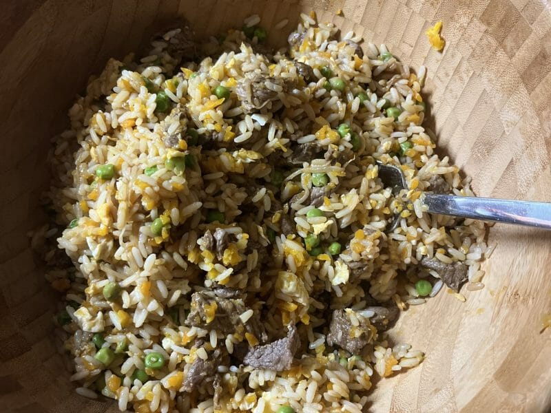 Cliquez pour zoomer ! Riz au boeuf à la chinoise Thermomix par melissa_343