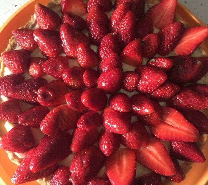 Cliquez pour zoomer ! Tarte aux fraises Thermomix par charlotte69140