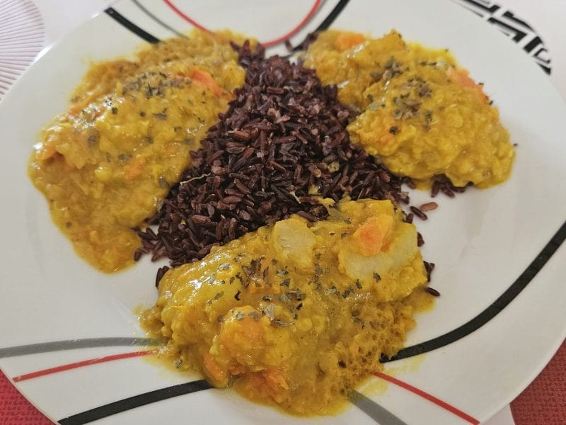 Cliquez pour zoomer ! Dhal de patate douce et de lentilles corail Thermomix par MagdaB13