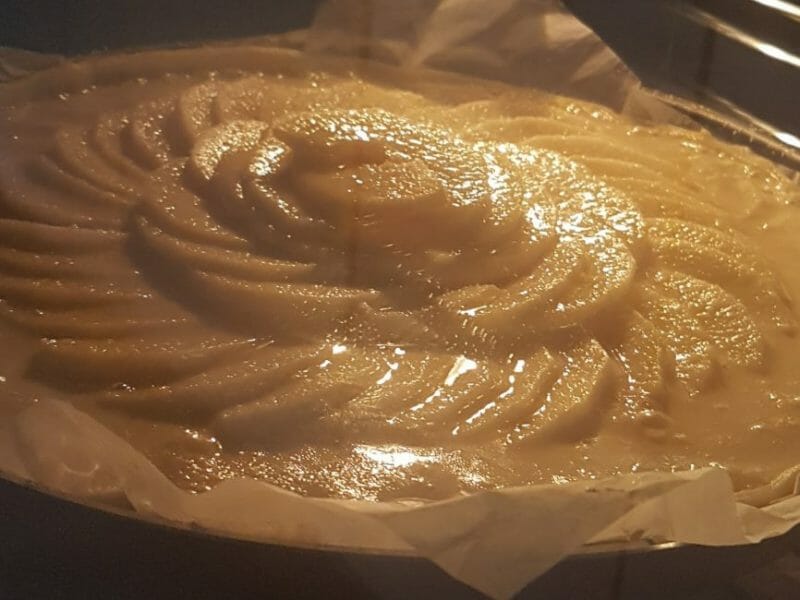 Cliquez pour zoomer ! Tarte normande aux pommes Thermomix par mesloulous67