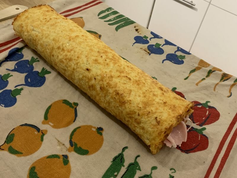 Cliquez pour zoomer ! Roulé de pommes de terre, jambon et reblochon Thermomix par Julie63210