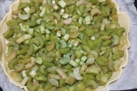 Cliquez pour zoomer ! Tarte à la rhubarbe Thermomix par vivi67110