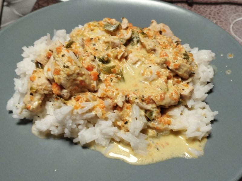 Cliquez pour zoomer ! Poulet au Boursin Thermomix par vivi67110