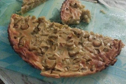 Cliquez pour zoomer ! Tarte à la rhubarbe Thermomix par vivi67110