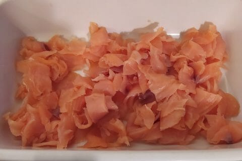 Cliquez pour zoomer ! Crumble de saumon et poireaux Thermomix par vivi67110