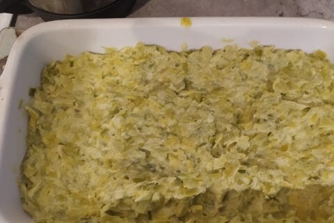Cliquez pour zoomer ! Crumble de saumon et poireaux Thermomix par vivi67110