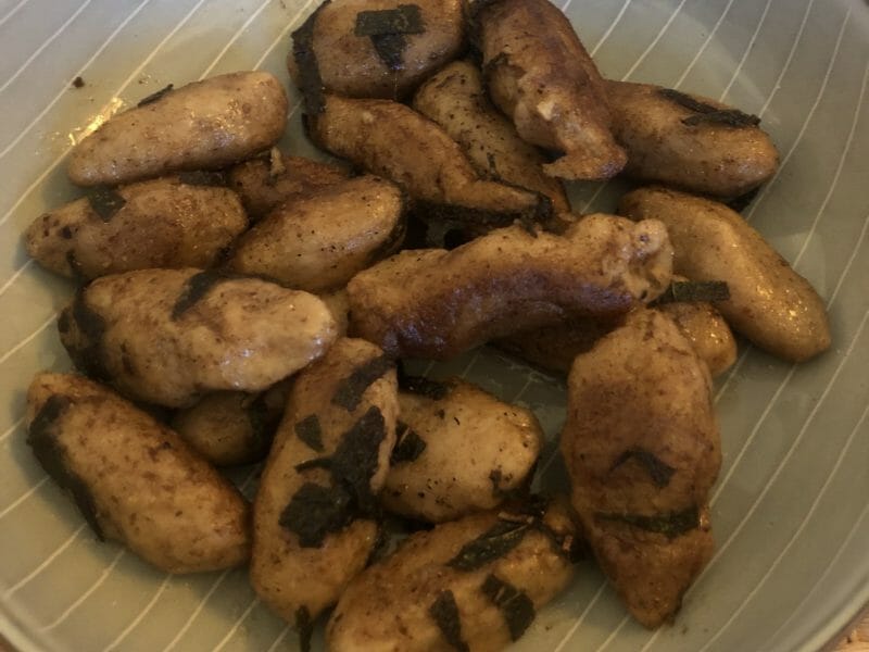 Cliquez pour zoomer ! Capunsei au beurre de sauge – Gnocchi de pain Thermomix par pauline_745