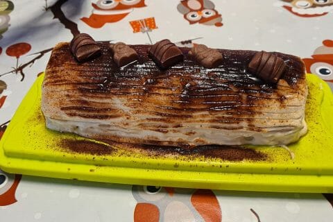 Cliquez pour zoomer ! Bûche Tiramisu Thermomix par Mell57