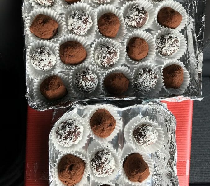 Cliquez pour zoomer ! Truffes au chocolat Thermomix par Mel-13