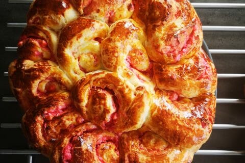 Cliquez pour zoomer ! Brioche aux pralines roses Thermomix par SEADOO