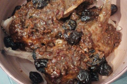 Cliquez pour zoomer ! Lapin aux pruneaux Thermomix par laurence_366