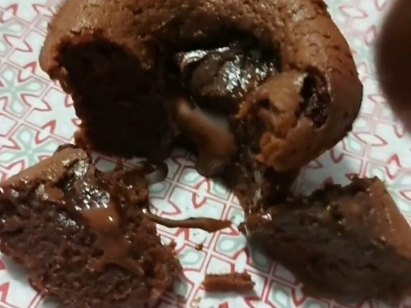 Cliquez pour zoomer ! Moelleux au chocolat cœur fondant Thermomix par lampat70