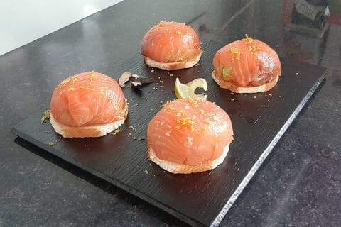 Cliquez pour zoomer ! Dôme de saumon cœur fondant Thermomix par sylviev18