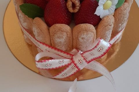 Cliquez pour zoomer ! Charlotte poire chocolat Thermomix par sylviev18