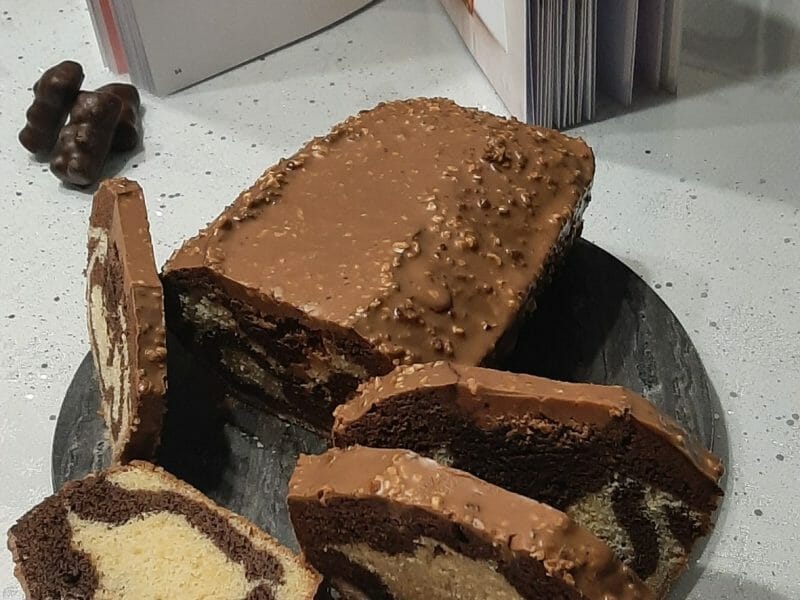 Cliquez pour zoomer ! Marbré au chocolat Thermomix par sylviev18