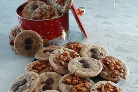 Cliquez pour zoomer ! Cookies beurre de cacahuète et pépites de chocolat Thermomix par sylviev18
