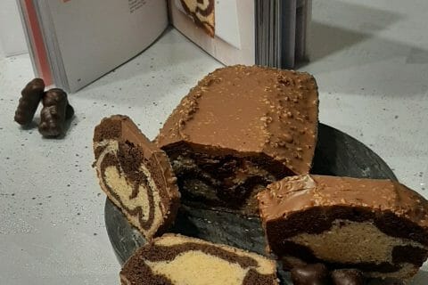Cliquez pour zoomer ! Marbré au chocolat Thermomix par sylviev18