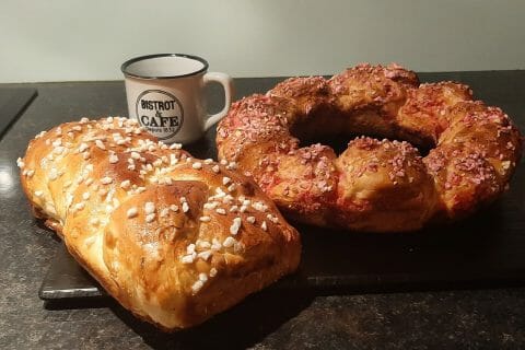 Cliquez pour zoomer ! Brioche tressée à la mie filante Thermomix par sylviev18