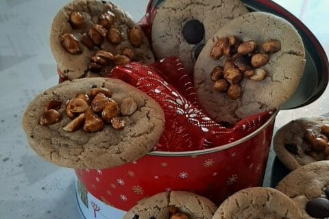 Cliquez pour zoomer ! Cookies beurre de cacahuète et pépites de chocolat Thermomix par sylviev18