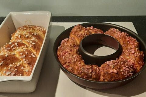 Cliquez pour zoomer ! Brioche tressée à la mie filante Thermomix par sylviev18