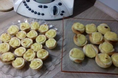 Cliquez pour zoomer ! Pastéis de nata au Thermomix