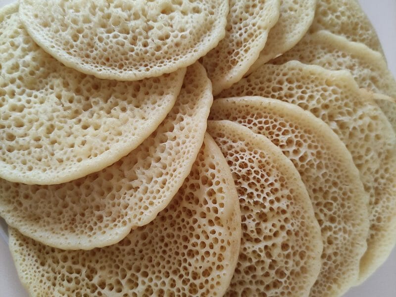 Cliquez pour zoomer ! Baghrir – Crêpes mille trous Thermomix par nadiou13