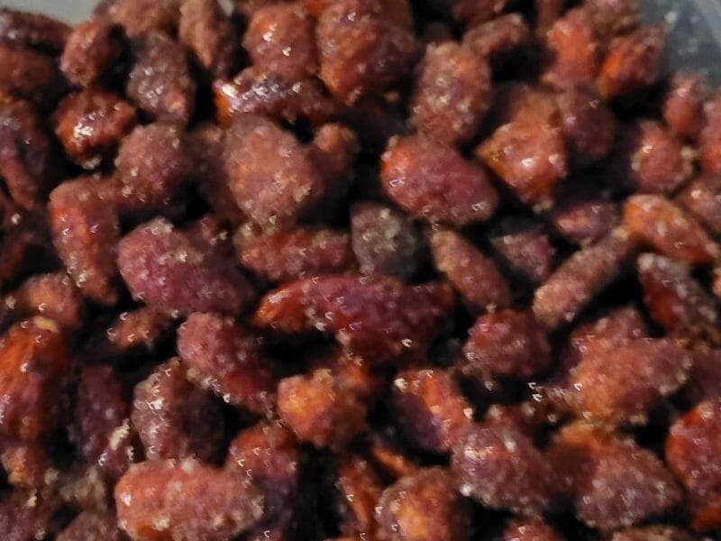 Cliquez pour zoomer ! Amandes grillées à la cannelle et au miel Thermomix par pou_3