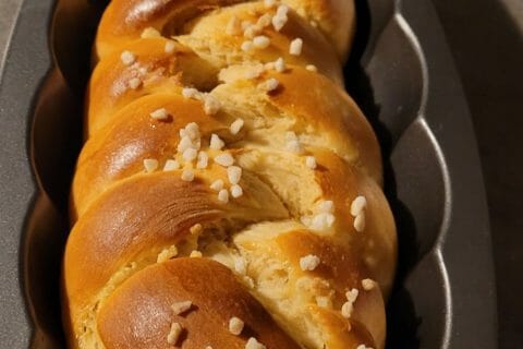 Cliquez pour zoomer ! Brioche tressée à la mie filante Thermomix par pou_3