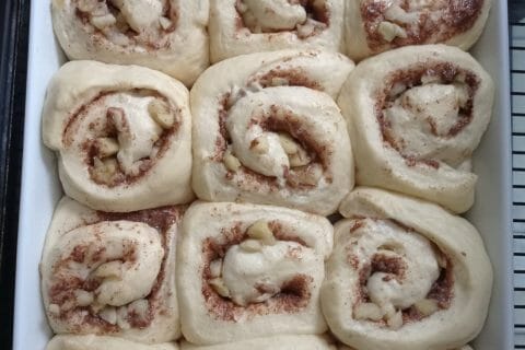 Cliquez pour zoomer ! Roulés aux pommes et à la cannelle Thermomix par amfg