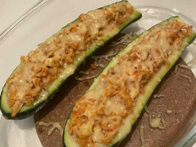 Cliquez pour zoomer ! Courgettes farcies au thon Thermomix par cajj21