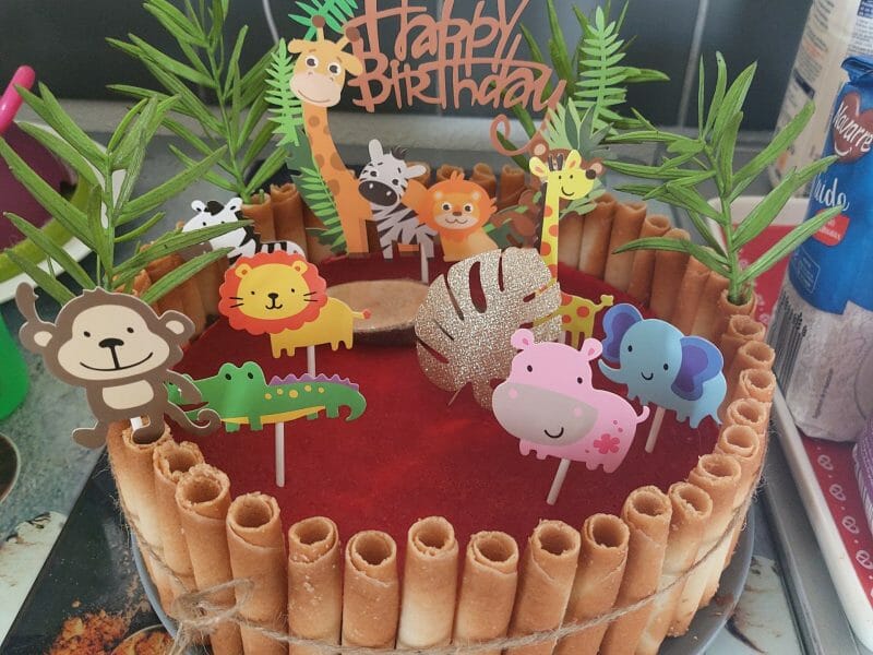 Cliquez pour zoomer ! Bavarois aux framboises Thermomix par melo68850