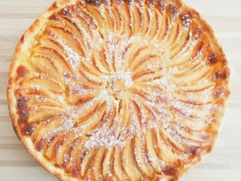 Cliquez pour zoomer ! Tarte normande aux pommes Thermomix par Marion2801