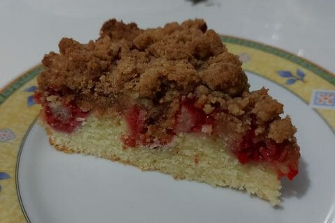 Cliquez pour zoomer ! Crumb cake framboises Thermomix par amelie_513