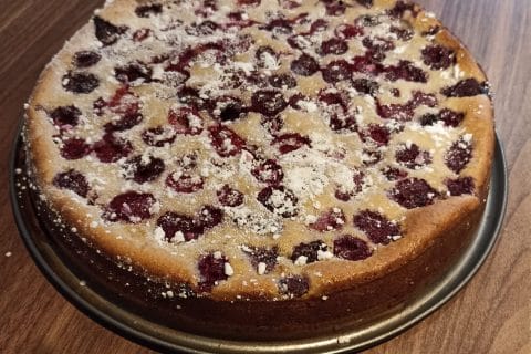 Cliquez pour zoomer ! Clafoutis aux framboises Thermomix par bonappetit_debo