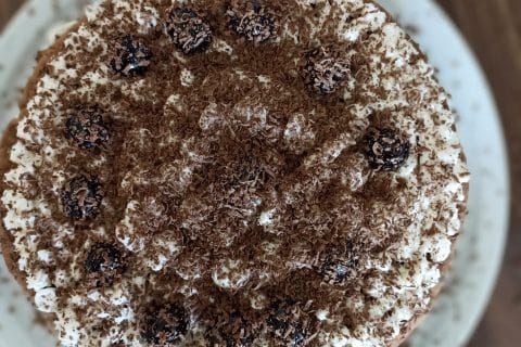 Cliquez pour zoomer ! Bûche forêt noire Thermomix par bonappetit_debo