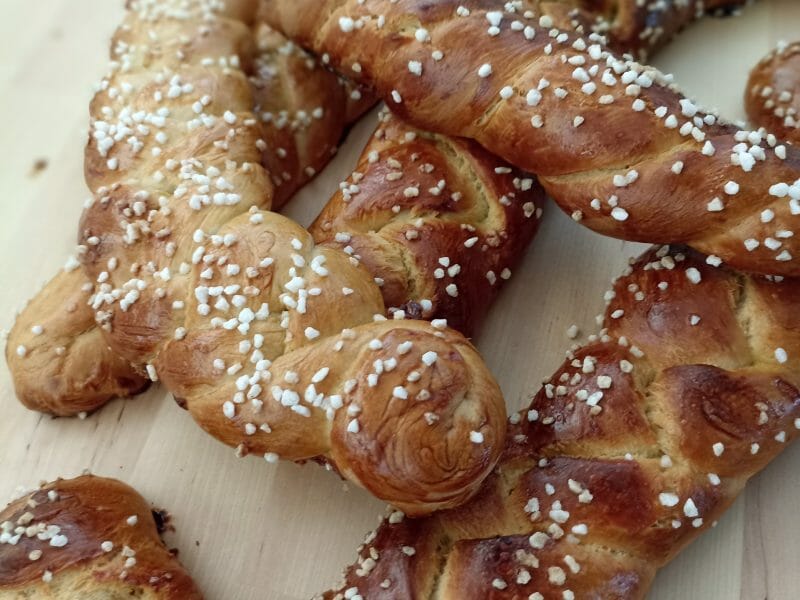 Cliquez pour zoomer ! Brioche tressée à la mie filante Thermomix par bonappetit_debo