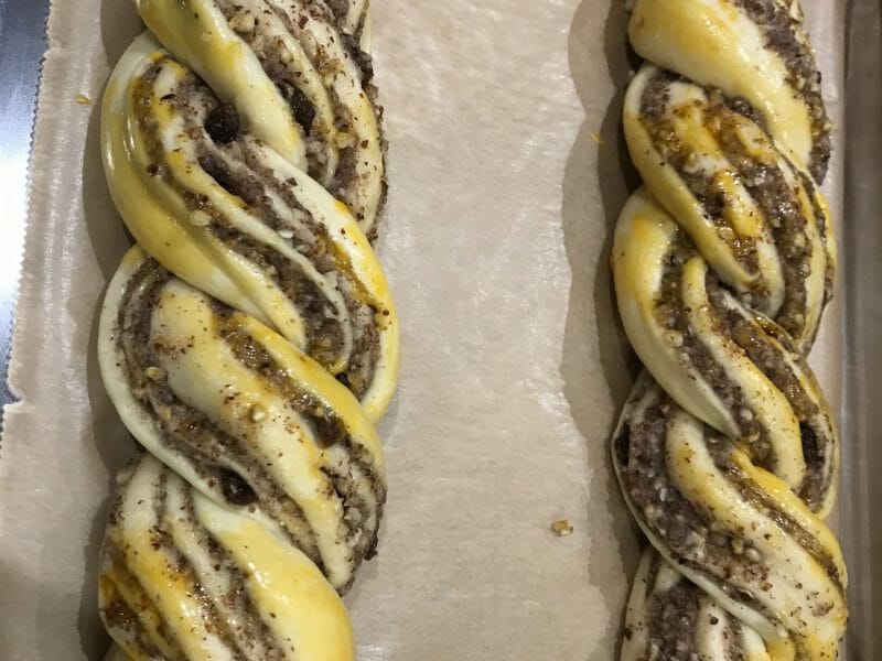 Cliquez pour zoomer ! Brioche tressée aux noisettes Thermomix par ah68