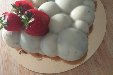 Cliquez pour zoomer ! Bûche mousse au chocolat Thermomix par loulou2011