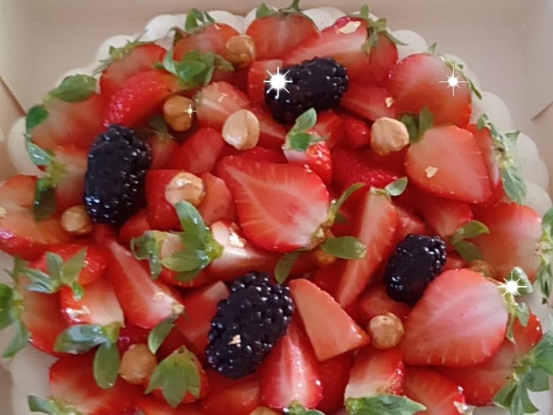 Cliquez pour zoomer ! Tarte aux fraises Thermomix par loulou2011