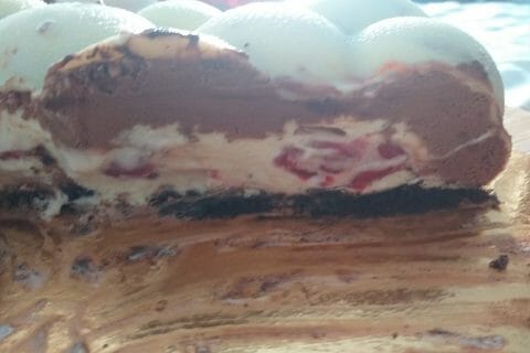 Cliquez pour zoomer ! Bûche mousse au chocolat Thermomix par loulou2011