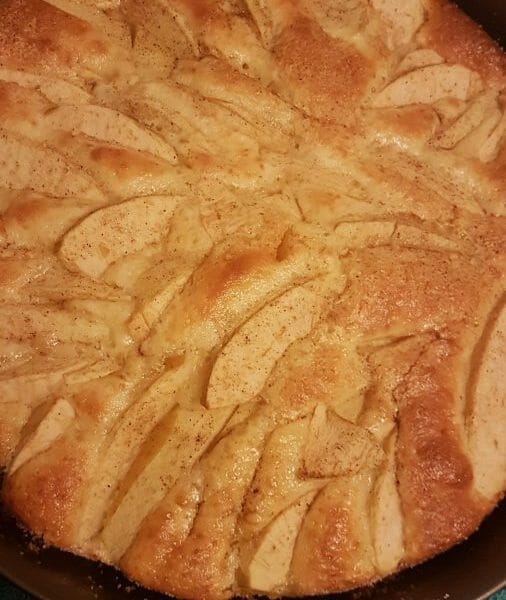 Cliquez pour zoomer ! Gâteau aux pommes et mascarpone Thermomix par Saseneey