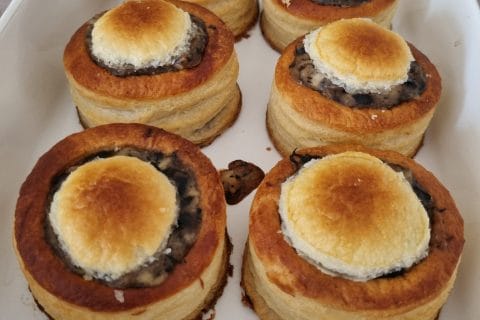 Cliquez pour zoomer ! Vols au vent dinde et champignons Thermomix par mifousse