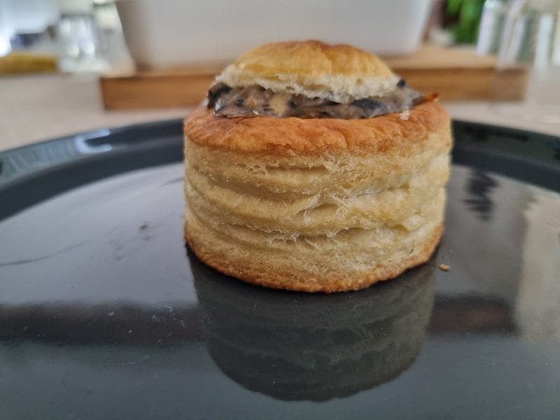 Cliquez pour zoomer ! Vols au vent dinde et champignons Thermomix par mifousse